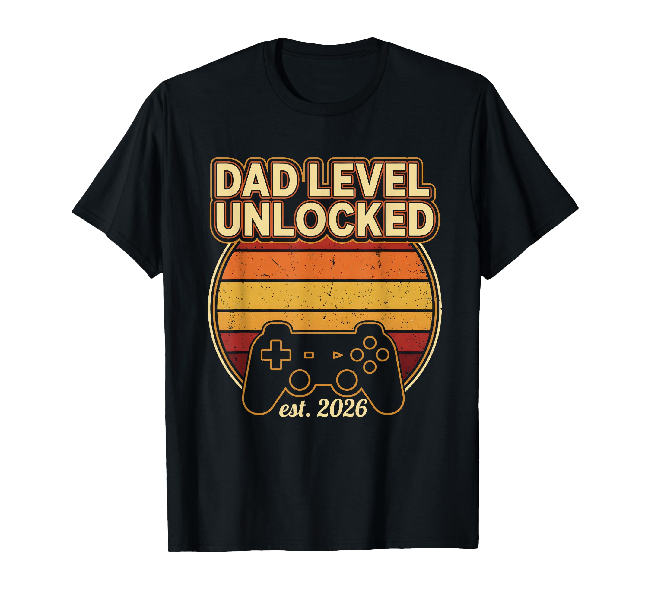 Dad Level Unlocked Leveled Up New Dad T-Shirt - Unique Graphic Unisex - T-Shirt, Sweatshirt, Hoodie