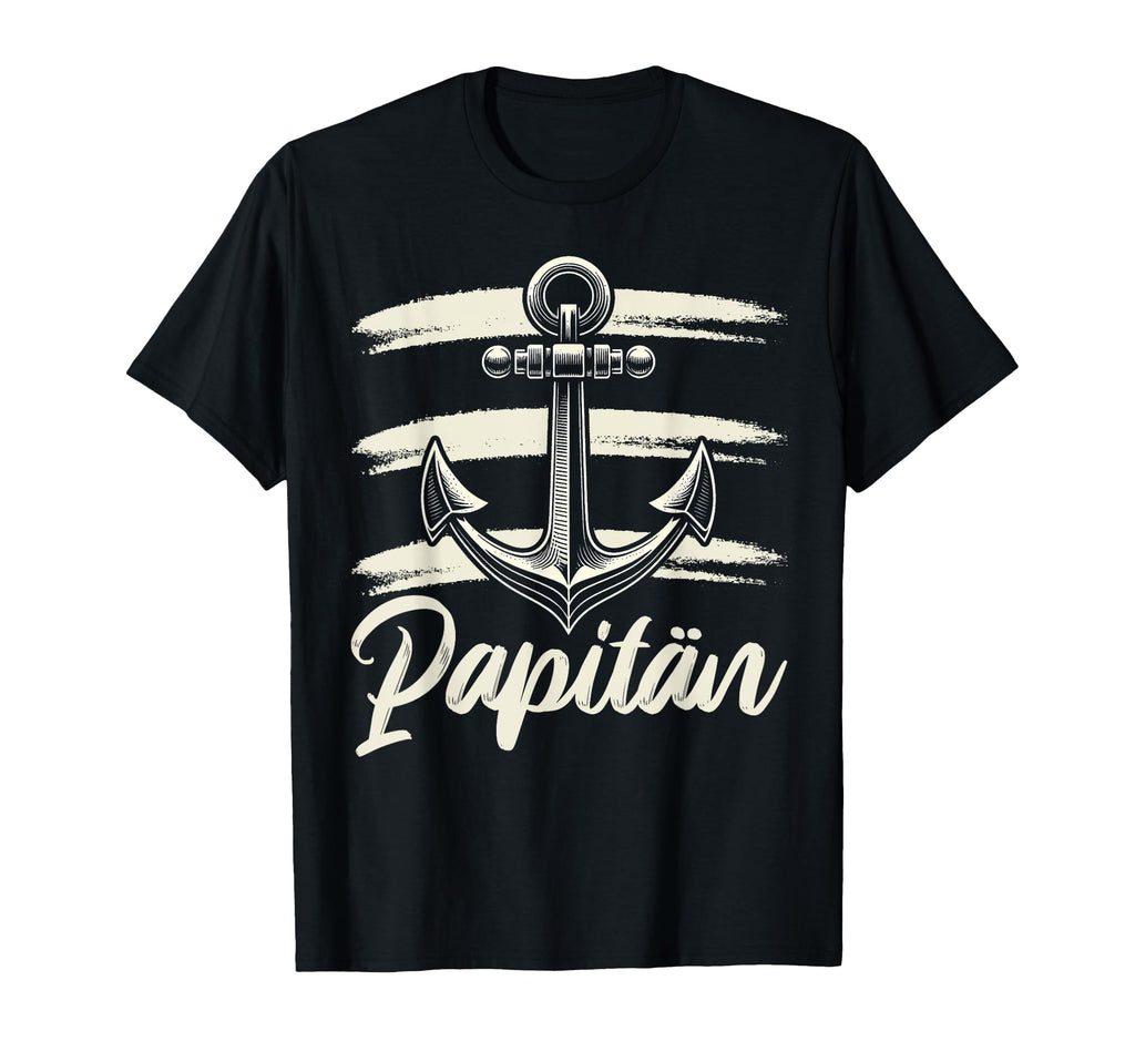 Papit N Funny Word Game Captain Dad T-Shirt - Graphic Print for Adults - T-Shirt, Sweatshirt, Hoodie