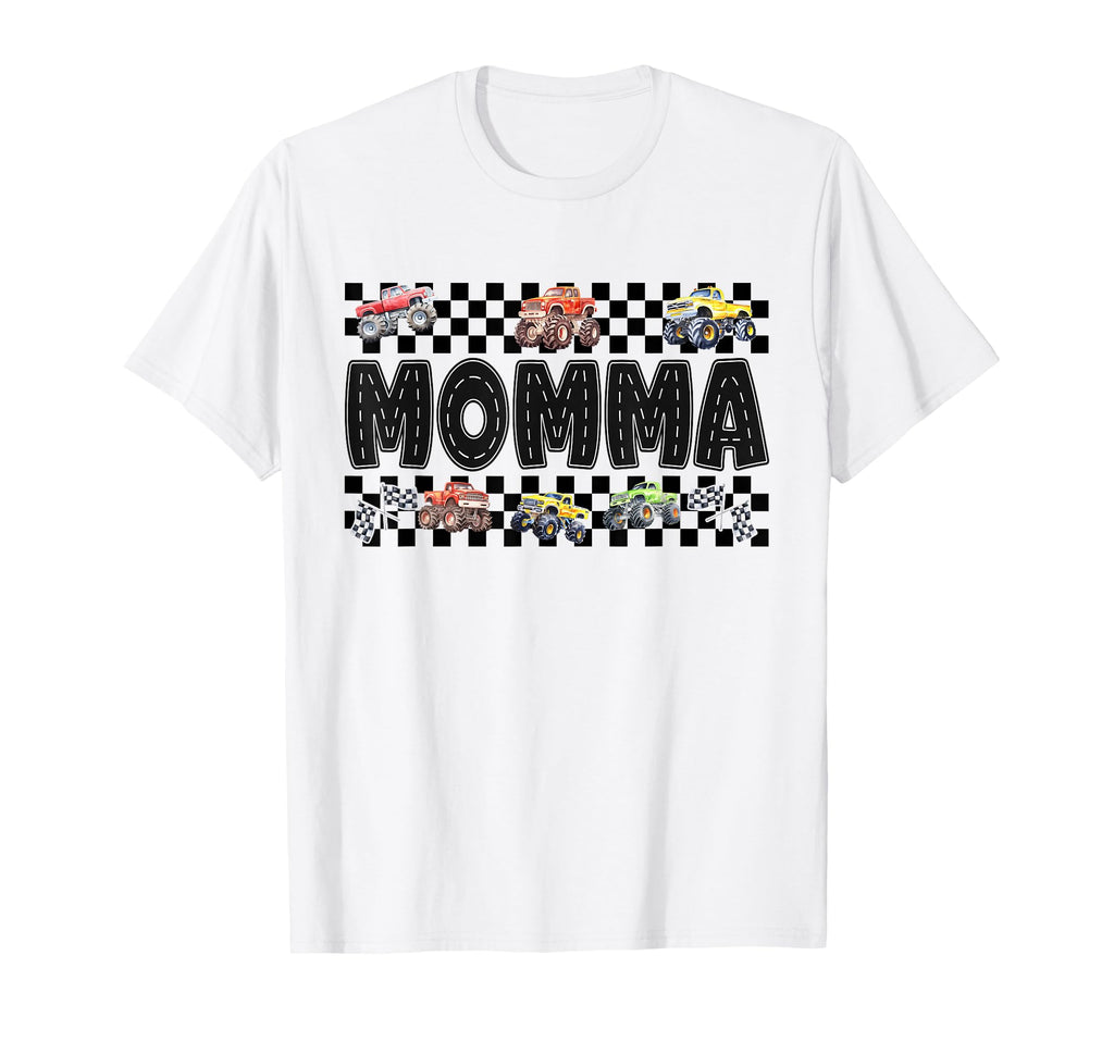 Momma Monster Truck Family Crew T-Shirt - Streetwear Style for Adults - T-Shirt, Sweatshirt, Hoodie