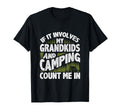 Camping Grandpa Camper Rv Camping T-Shirt - Casual Everyday Wear Unisex - T-Shirt, Sweatshirt, Hoodie
