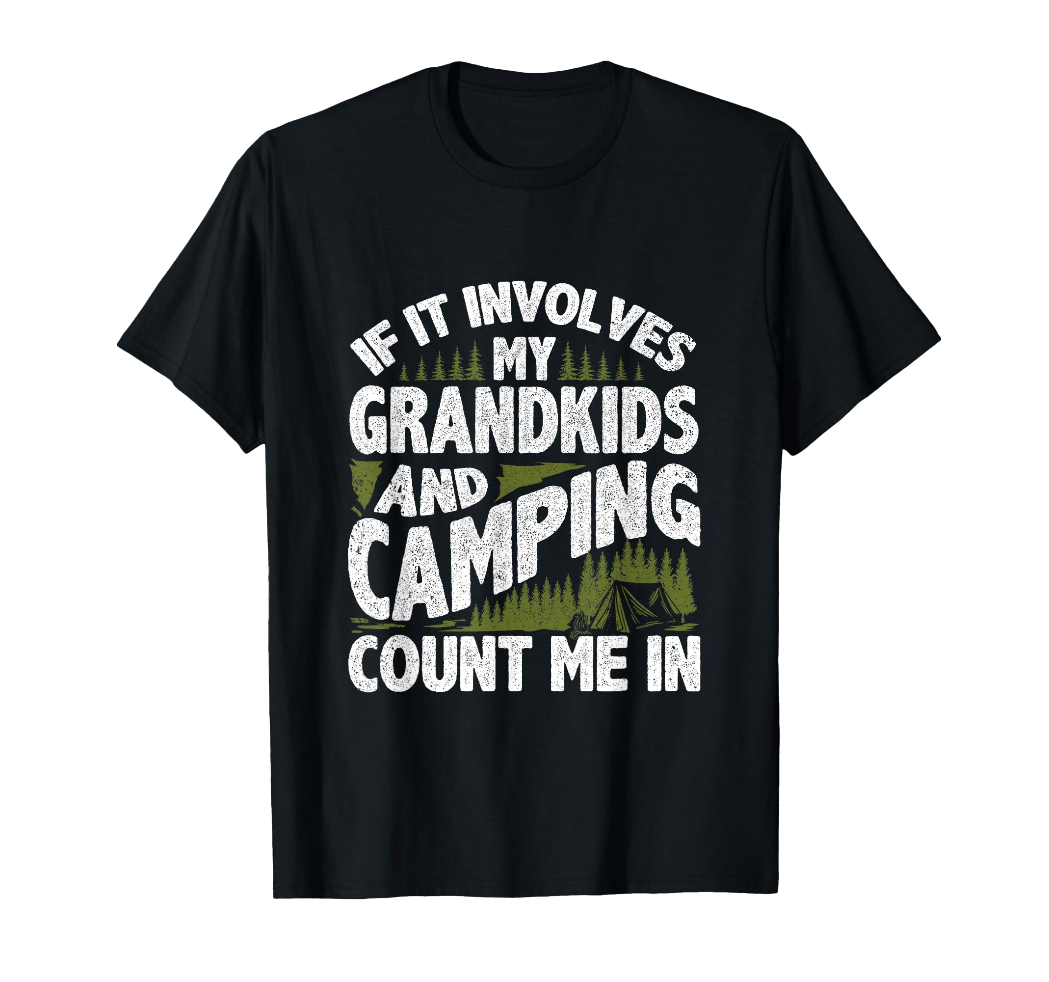 Camping Grandpa Camper Rv Camping T-Shirt - Casual Everyday Wear Unisex - T-Shirt, Sweatshirt, Hoodie