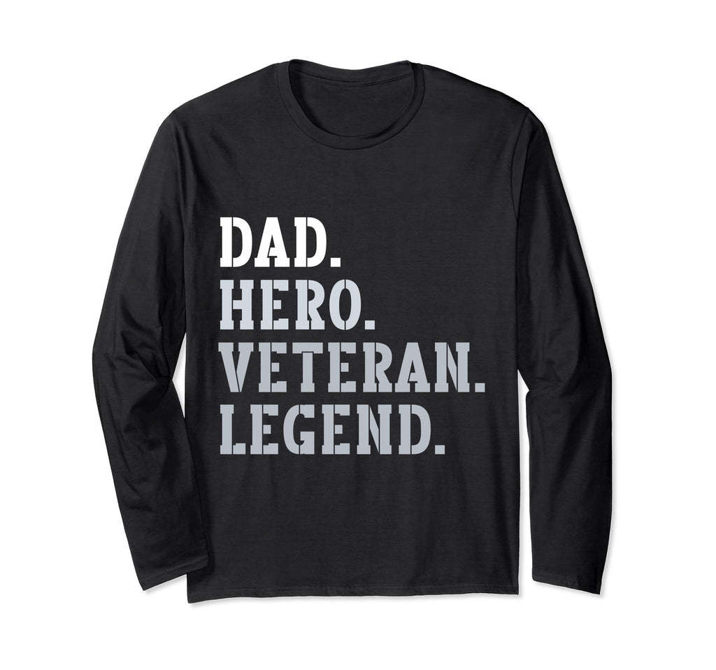 Veteran Dad Gifts Vet Dad Veteran Sweatshirt - Graphic Print Men Women - T-Shirt, Sweatshirt, Hoodie
