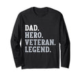 Veteran Dad Gifts Vet Dad Veteran Sweatshirt - Graphic Print Men Women - T-Shirt, Sweatshirt, Hoodie