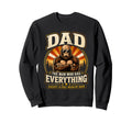 Funny Bald Dad Bigfoot Gift Husband Sweatshirt - Custom Art Print Unisex - T-Shirt, Sweatshirt, Hoodie