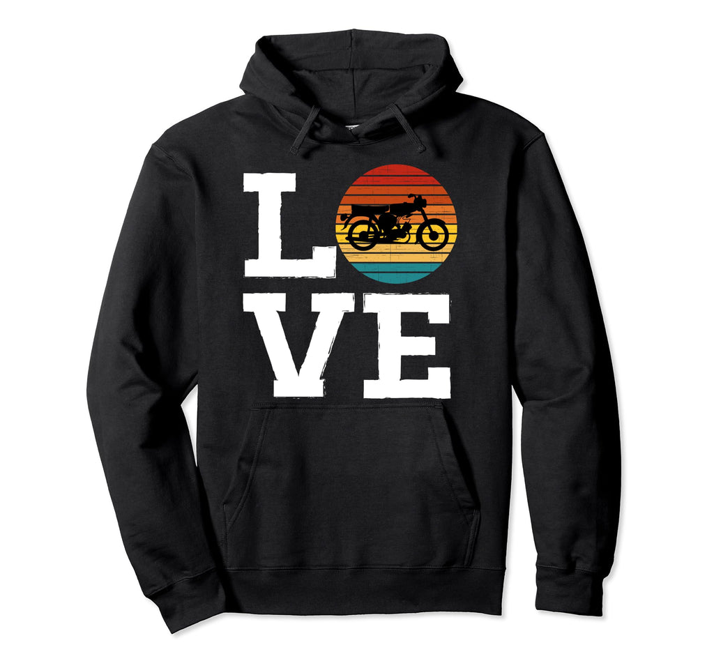 Motorcycle Mens Biker Lover Dad Birthday Hoodie - Unique Graphic for Adults - T-Shirt, Sweatshirt, Hoodie
