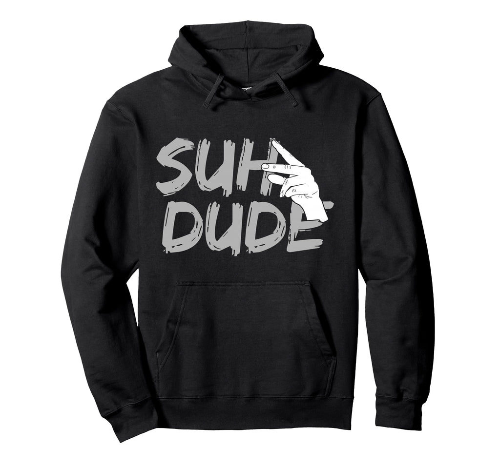 Suh Dude Suh Dude Black Small Hoodie - Graphic Print Unisex - T-Shirt, Sweatshirt, Hoodie