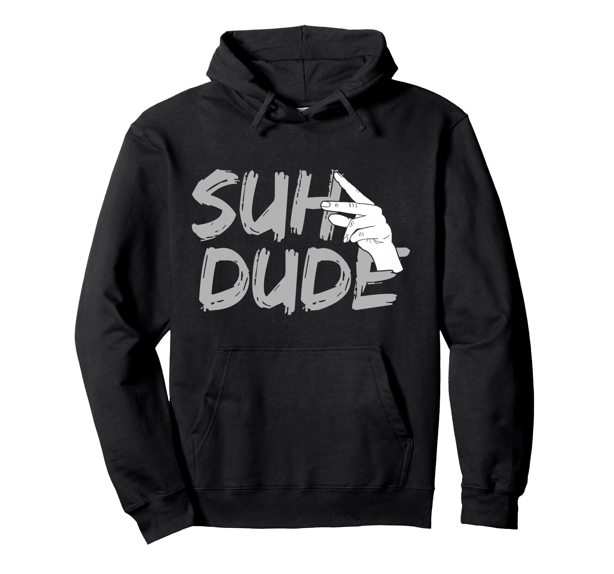 Suh Dude Suh Dude Black Small Hoodie - Graphic Print Unisex - T-Shirt, Sweatshirt, Hoodie