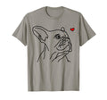 French Bulldog Love Wifey Frenchie Gift T-Shirt - Aesthetic Graphic Unisex - T-Shirt, Sweatshirt, Hoodie