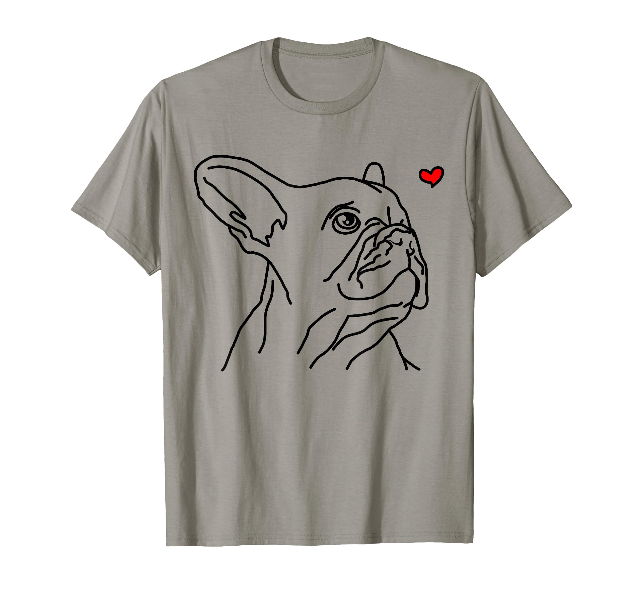 French Bulldog Love Wifey Frenchie Gift T-Shirt - Aesthetic Graphic Unisex - T-Shirt, Sweatshirt, Hoodie