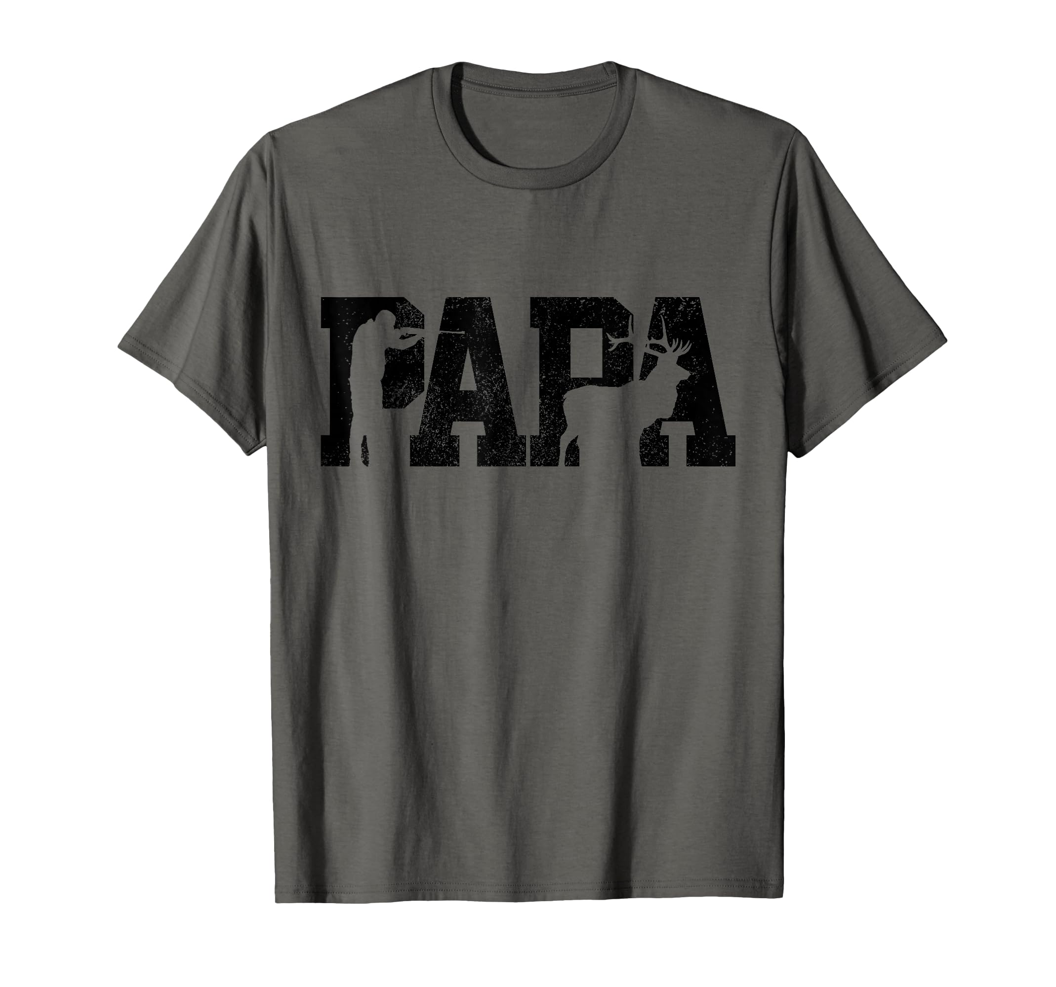 Hunter Dad Deer Father Fathers Day T-Shirt - Minimalist Print Unisex - T-Shirt, Sweatshirt, Hoodie