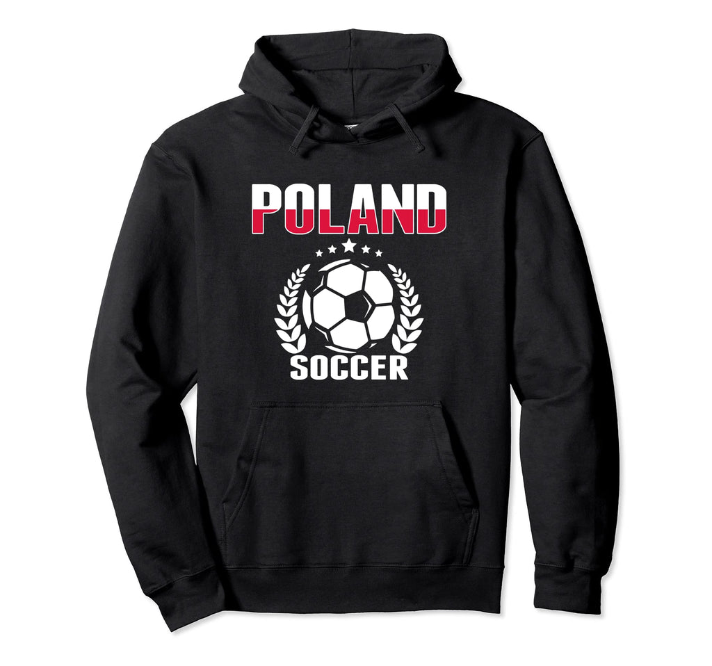 Poland Soccer Fans Jersey Proud Polish Hoodie - Novelty Apparel Unisex - T-Shirt, Sweatshirt, Hoodie