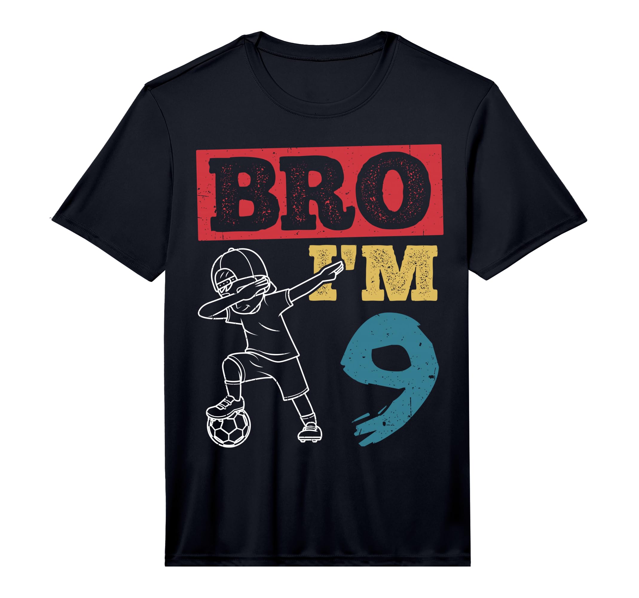 Bro Im 9Th Birthday Celebration Party T-Shirt - Trendy Graphic for Adults - T-Shirt, Sweatshirt, Hoodie