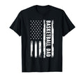 Basketball Dad American Flag Grunge T-Shirt - Streetwear Style for Adults - T-Shirt, Sweatshirt, Hoodie