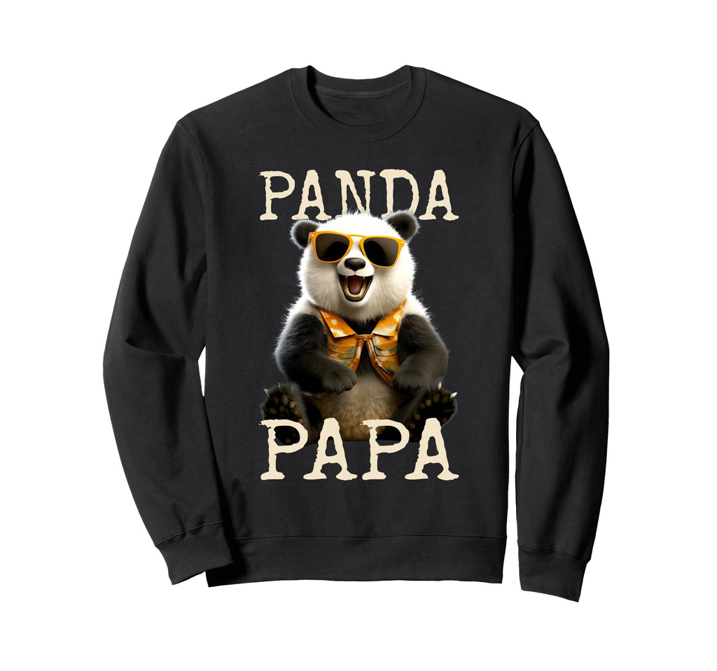 Panda Papa Daddy Pandas Dad Sweatshirt - Streetwear Style Men Women - T-Shirt, Sweatshirt, Hoodie
