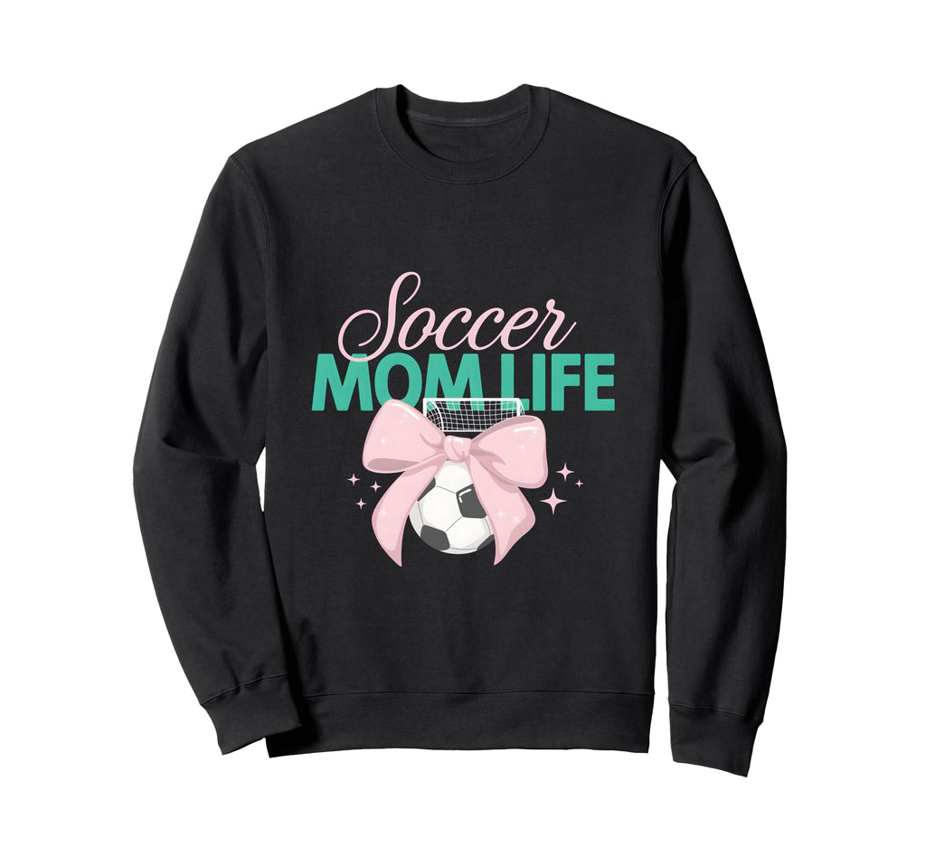 Soccer Mom Life Match Day Energy Sweatshirt - Graphic Print Men Women - T-Shirt, Sweatshirt, Hoodie