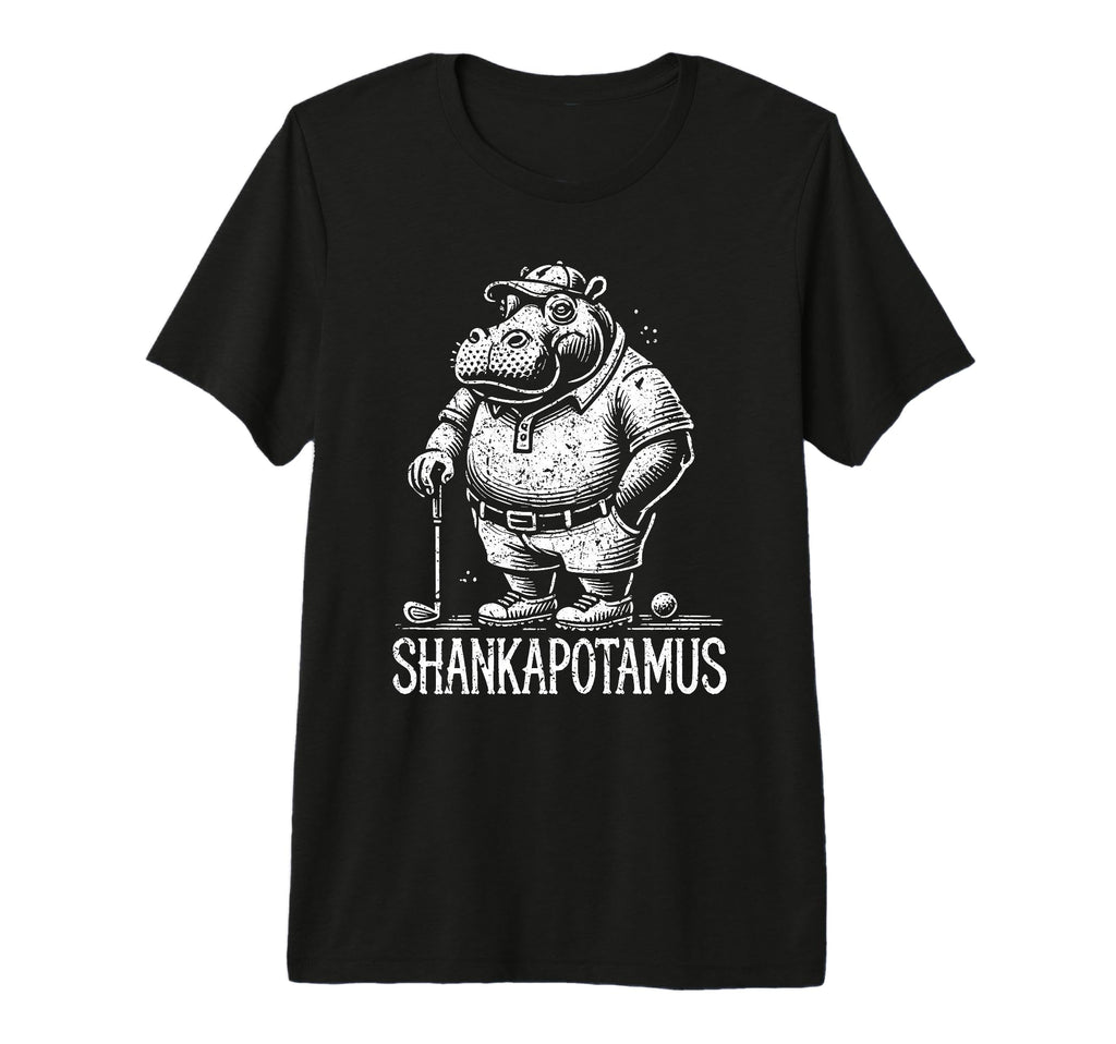 Funny Golf Shankapotamus Dad Is Bad T-Shirt - Aesthetic Graphic Men Women - T-Shirt, Sweatshirt, Hoodie
