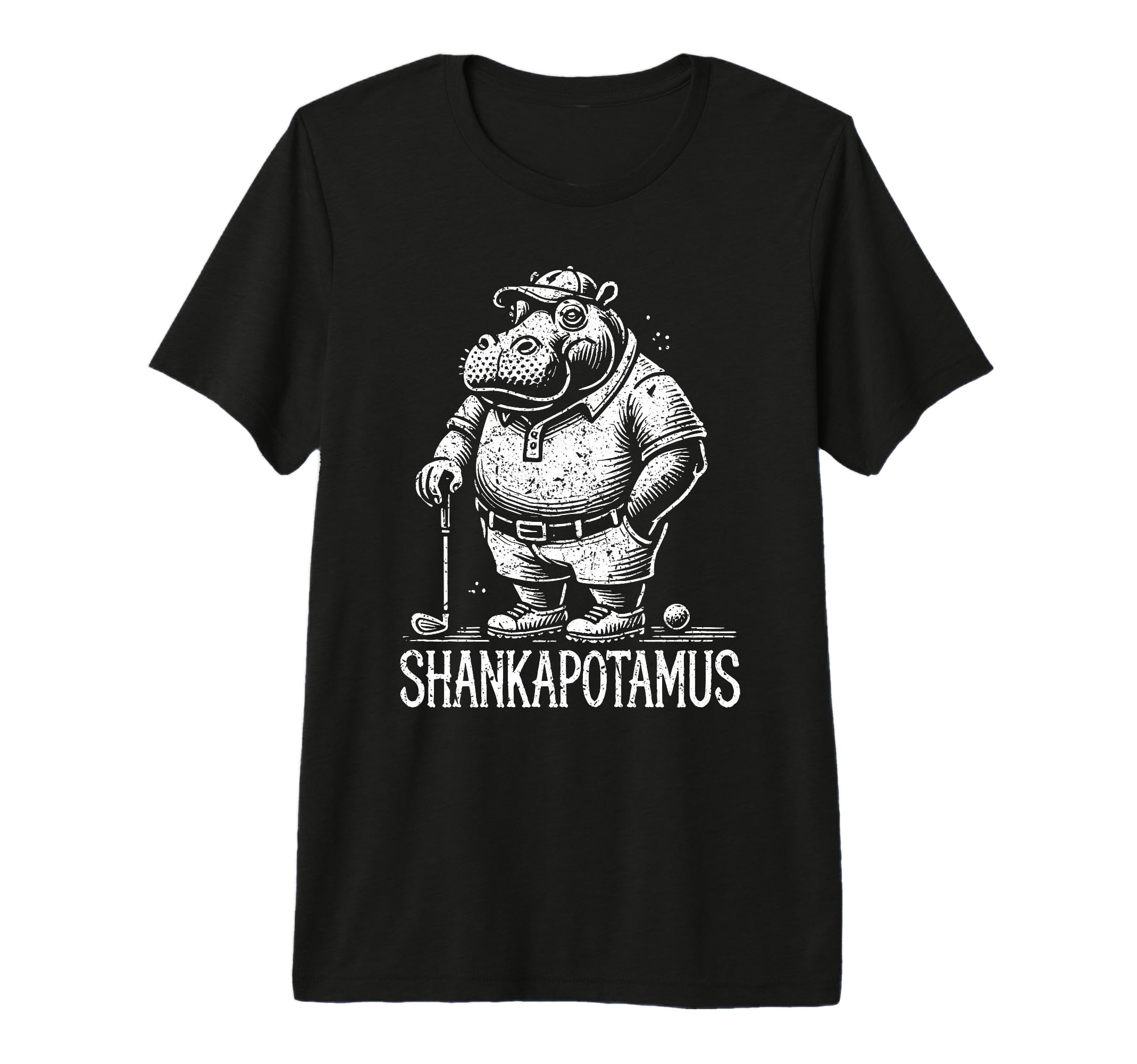 Funny Golf Shankapotamus Dad Is Bad T-Shirt - Aesthetic Graphic Men Women - T-Shirt, Sweatshirt, Hoodie