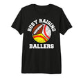 Busy Raising Ballers Funny T-Shirt - Casual Everyday Wear for Adults - T-Shirt, Sweatshirt, Hoodie