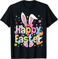 Happy Easter 2026 Cute Bunny Rabbit Day Women Girls - Adult & Kids T-Shirts, Sweatshirts & Hoodies apparel design preview 1