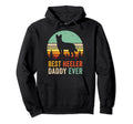 Red Blue Heeler Daddy Gift Hoodie - Casual Everyday Wear for Adults - T-Shirt, Sweatshirt, Hoodie