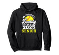 Proud Daddy 2025 Senior Softball Hoodie - Aesthetic Graphic for Adults - T-Shirt, Sweatshirt, Hoodie