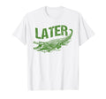 Funny Alligator Late Gator Puns T-Shirt - Custom Art Print Unisex - T-Shirt, Sweatshirt, Hoodie
