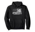 Usa American Flag Truck Best Truckin Hoodie - Custom Art Print for Adults - T-Shirt, Sweatshirt, Hoodie