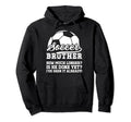 Soccer Brother Funny Brother Soccer Hoodie - Minimalist Print for Adults - T-Shirt, Sweatshirt, Hoodie
