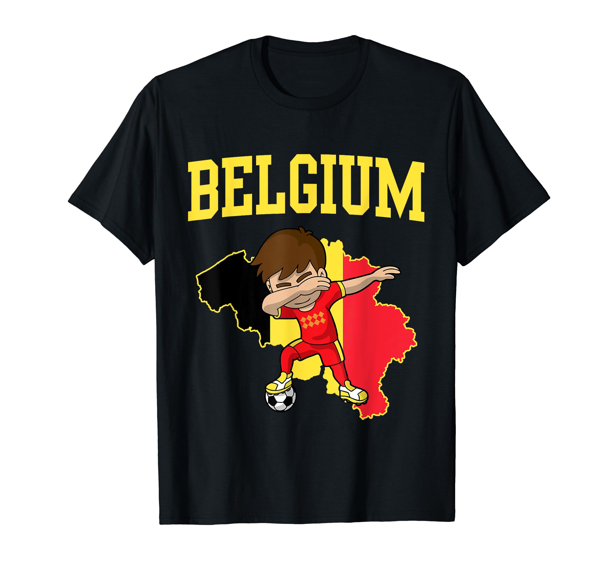 Belgium Soccer Belgian Football T-Shirt - Aesthetic Graphic for Adults - T-Shirt, Sweatshirt, Hoodie