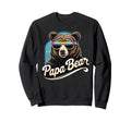 Papa Bear Husband Father Family Sweatshirt - Custom Art Print Unisex - T-Shirt, Sweatshirt, Hoodie