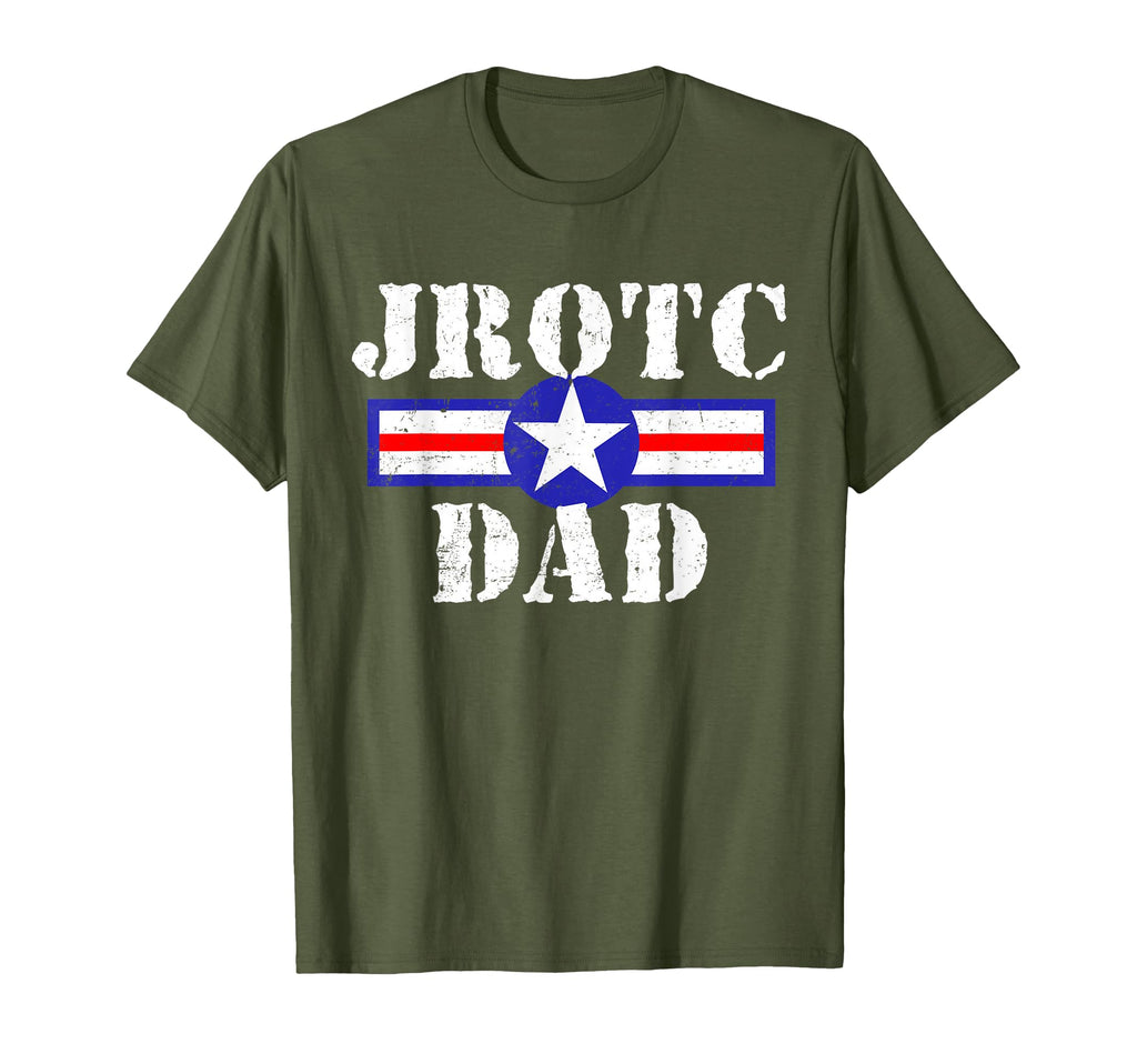 Jrotc Dad Proud Military Fathers Day T-Shirt - Trendy Graphic for Adults - T-Shirt, Sweatshirt, Hoodie