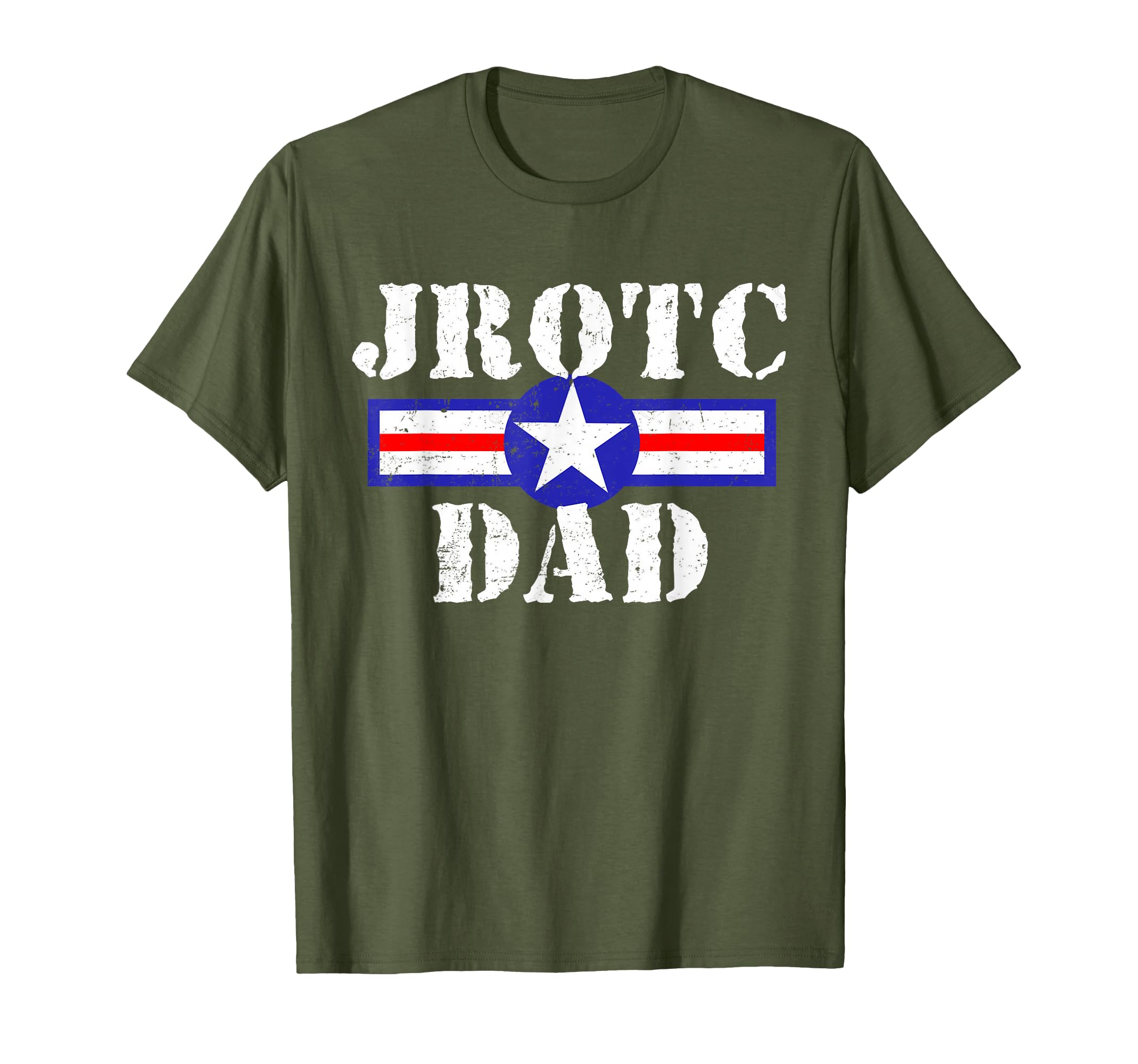 Jrotc Dad Proud Military Fathers Day T-Shirt - Trendy Graphic for Adults - T-Shirt, Sweatshirt, Hoodie