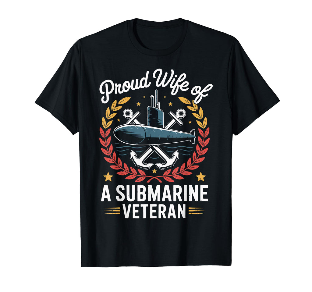 Submarine Veteran Military Retired Hoodie - Minimalist Print for Adults - T-Shirt, Sweatshirt, Hoodie