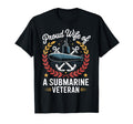 Submarine Veteran Military Retired Hoodie - Minimalist Print for Adults - T-Shirt, Sweatshirt, Hoodie