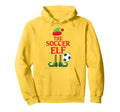 Soccer Elf Family Group Matching Party Hoodie - Fun Novelty Design Unisex - T-Shirt, Sweatshirt, Hoodie