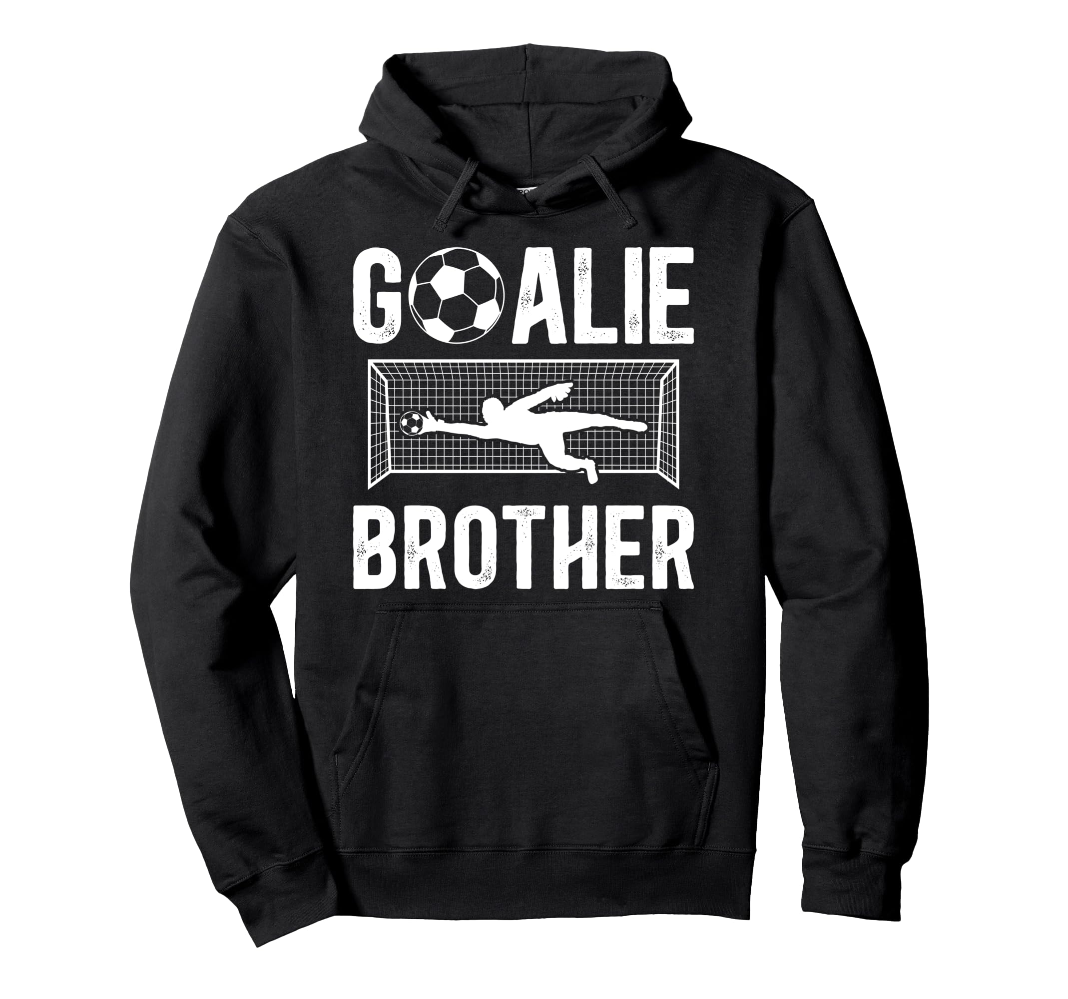 Soccer Goalie Brother Soccer Keeper Bro Hoodie - Minimalist Print Men Women - T-Shirt, Sweatshirt, Hoodie