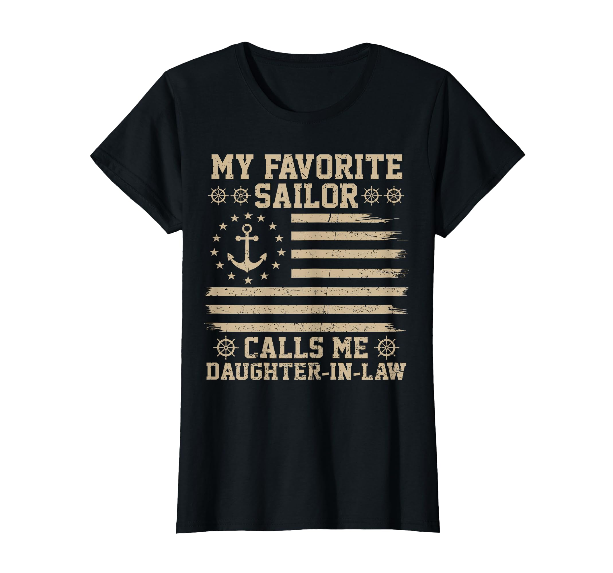 My Favorite Sailor Calls Me Daughter T-Shirt - Custom Art Print for Adults - T-Shirt, Sweatshirt, Hoodie