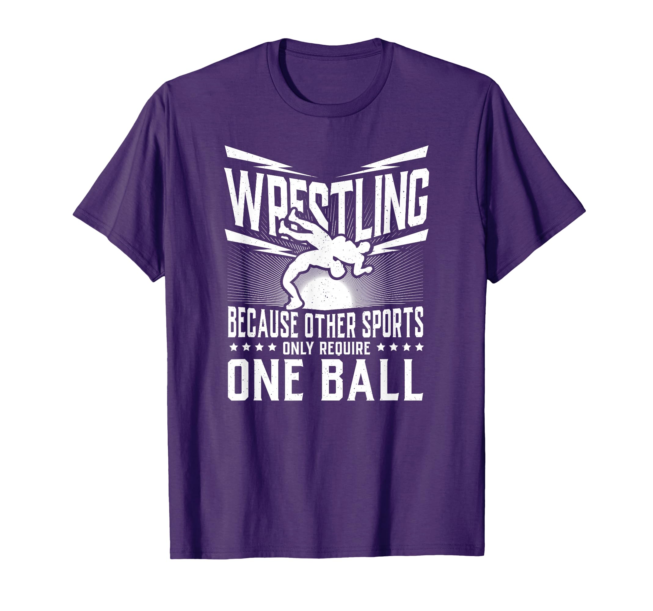Wrestling Because Other Sports Only T-Shirt - Unique Graphic Men Women - T-Shirt, Sweatshirt, Hoodie