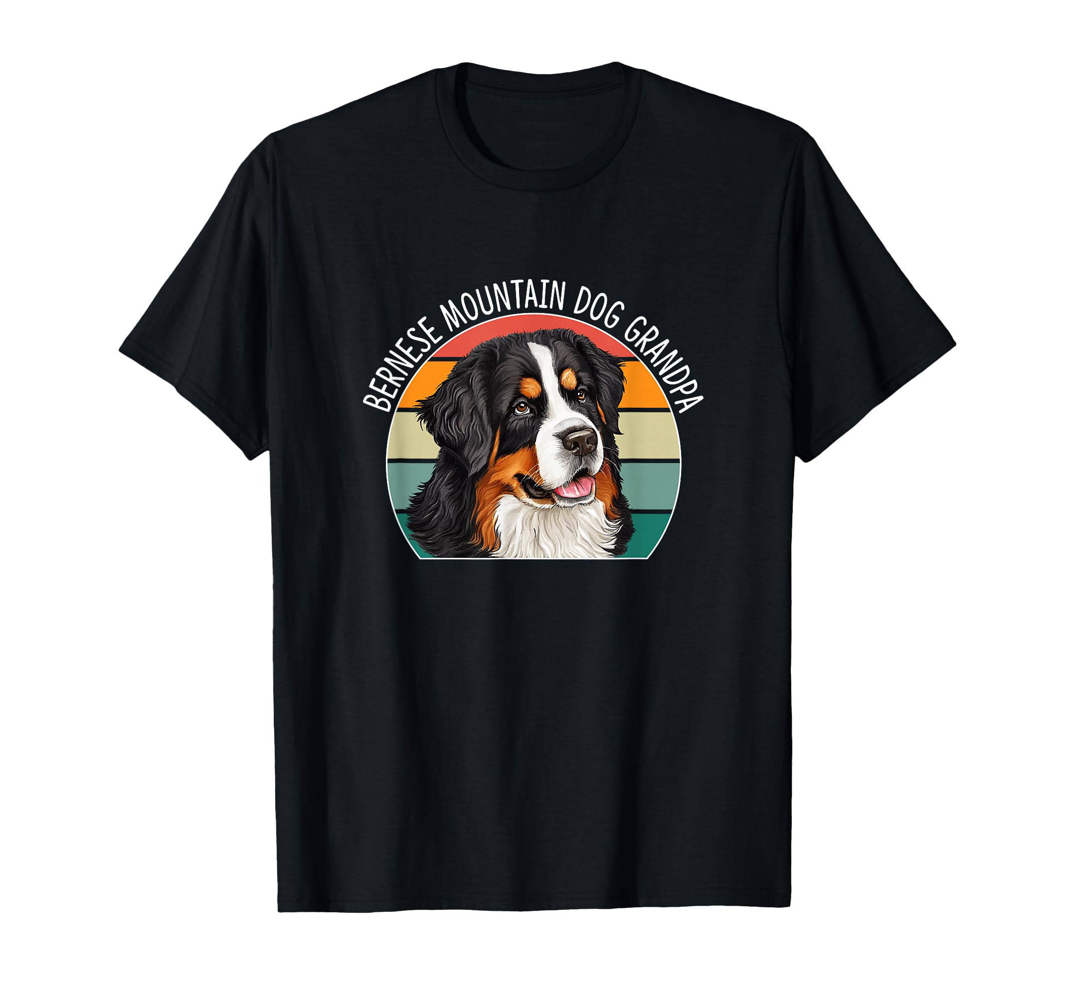 Bernese Mountain Dog Grandpa T-Shirt - Unique Graphic Unisex - T-Shirt, Sweatshirt, Hoodie