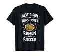 Ramen And Soccer Anime Gift Teen T-Shirt - Aesthetic Graphic Unisex - T-Shirt, Sweatshirt, Hoodie
