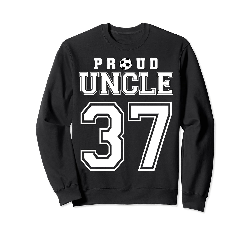 Number 37 Custom Proud Soccer Sweatshirt - Novelty Apparel for Adults - T-Shirt, Sweatshirt, Hoodie