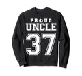 Number 37 Custom Proud Soccer Sweatshirt - Novelty Apparel for Adults - T-Shirt, Sweatshirt, Hoodie