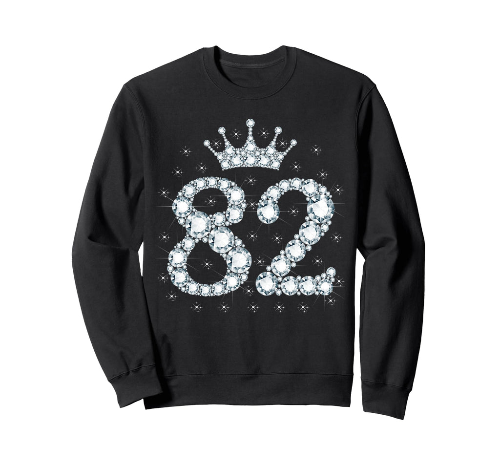 82 Crown 82 Years Old Happy 82Nd Sweatshirt - Streetwear Style for Adults - T-Shirt, Sweatshirt, Hoodie