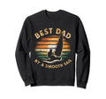 Funny Best Dad Smooth Sail Sailing Sweatshirt - Streetwear Style Unisex - T-Shirt, Sweatshirt, Hoodie