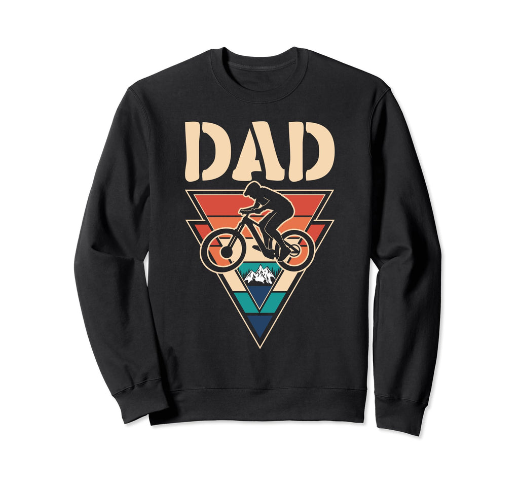 Dad Papa Bicycle Cycling Cyclist Sweatshirt - Trendy Graphic for Adults - T-Shirt, Sweatshirt, Hoodie