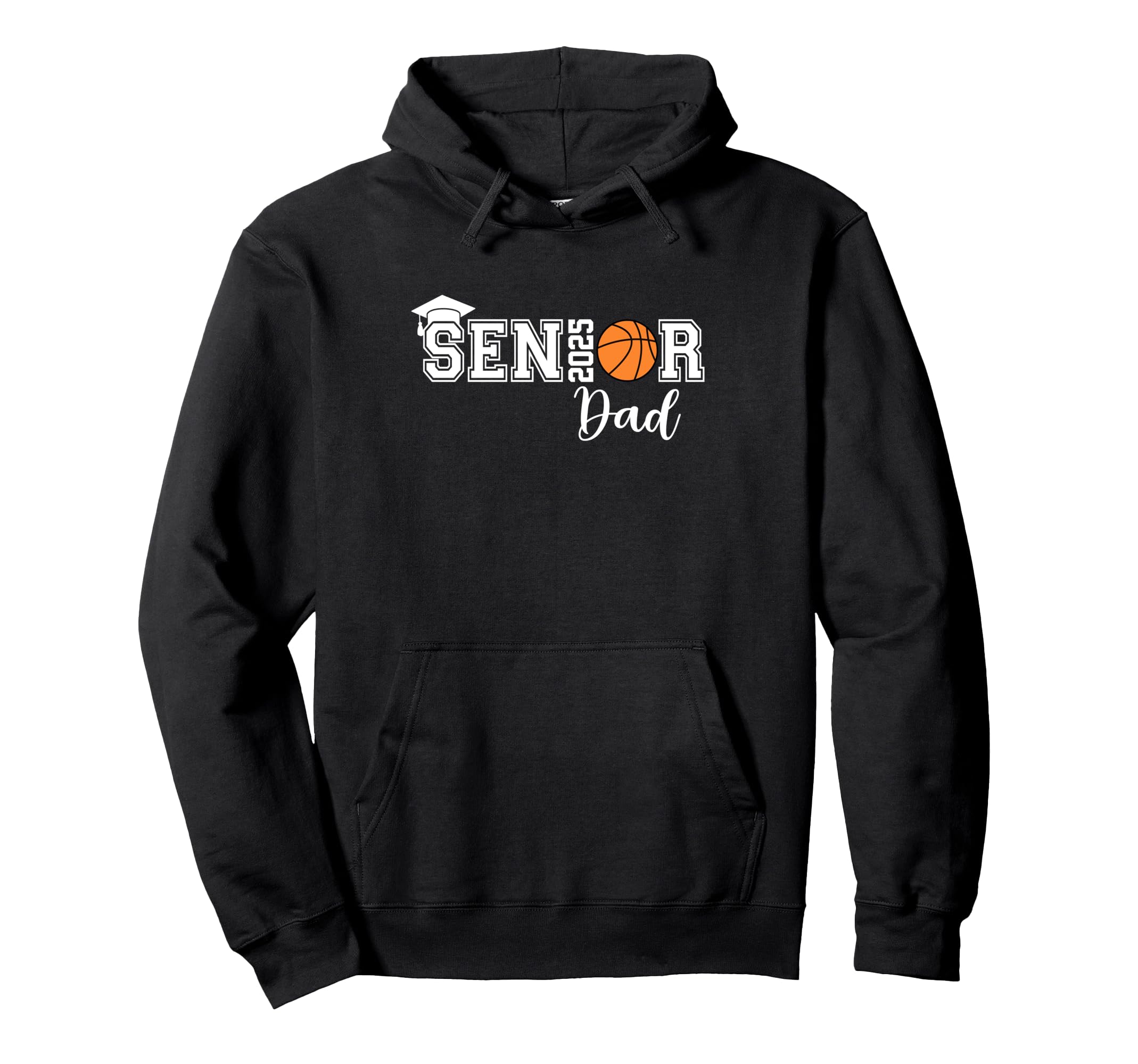 Proud Dad 2025 Senior Graduate Hoodie - Casual Everyday Wear Men Women - T-Shirt, Sweatshirt, Hoodie
