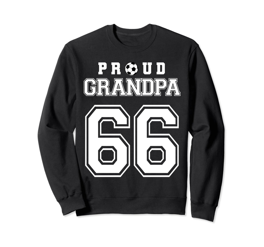 Number 66 Custom Proud Soccer Futbol Sweatshirt - Unique Graphic Unisex - T-Shirt, Sweatshirt, Hoodie