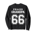 Number 66 Custom Proud Soccer Futbol Sweatshirt - Unique Graphic Unisex - T-Shirt, Sweatshirt, Hoodie