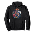 Floral Lion Lion Moms Dads Hoodie - Streetwear Style Men Women - T-Shirt, Sweatshirt, Hoodie