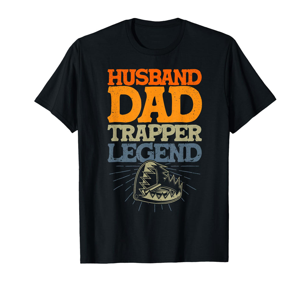 Trapping Husband Dad Trapper Legend T-Shirt - Novelty Apparel for Adults - T-Shirt, Sweatshirt, Hoodie